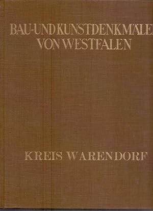 Bau-und Kunstdenkmäler von Westfalen. 42.Band:Kreis Warendorf.