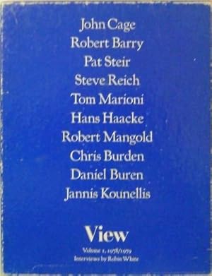 Imagen del vendedor de View Volume I 1978 / 1979 a la venta por Derringer Books, Member ABAA