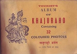 Tourists Album of Khajuraho Containing 32 Coloured Photos