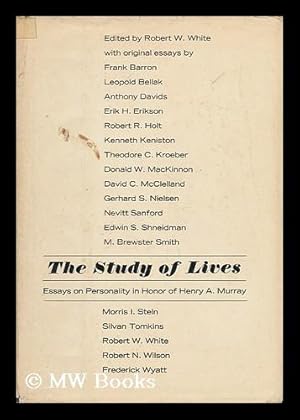 Bild des Verkufers fr The Study of Lives - Essays on Personality in Honor of Henry A. Murray zum Verkauf von MW Books Ltd.