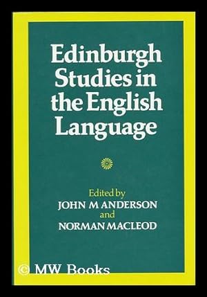 Seller image for Edinburgh Studies in the English Language for sale by MW Books Ltd.