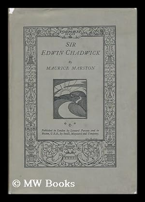 Imagen del vendedor de Sir Edwin Chadwick, 1800-1890 a la venta por MW Books Ltd.