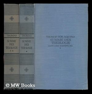 Seller image for Summe Der Theologie; Zusammengefasst, Eingeleitet Und Erlautert Von Joseph Bernhart - Volumes 1 & 2 for sale by MW Books Ltd.