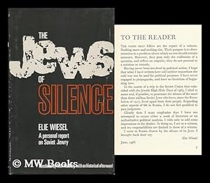 Bild des Verkufers fr The Jews of Silence; a Personal Report on Soviet Jewry [By] Elie Wiesel. Translated from the Hebrew with an Historical Afterword by Neal Kozodoy zum Verkauf von MW Books Ltd.