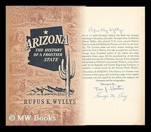 Imagen del vendedor de Arizona, the History of the Frontier State a la venta por MW Books Ltd.