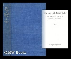 Image du vendeur pour The Verse of Royall Tyler mis en vente par MW Books