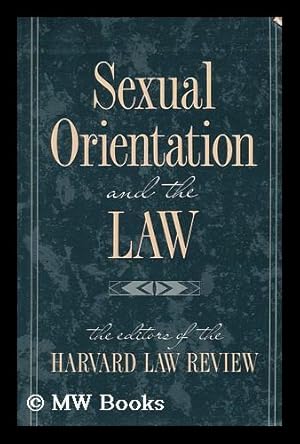 Seller image for Sexual Orientation and the Law for sale by MW Books