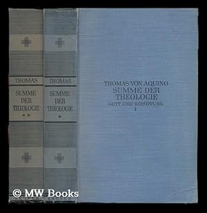 Seller image for Summe Der Theologie; Zusammengefasst, Eingeleitet Und Erlautert Von Joseph Bernhart - Volumes 1 & 2 for sale by MW Books