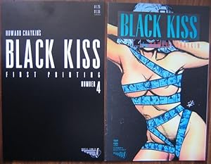Black Kiss # 4 (comic book) --comes complete with the extra "black cover" for Display
