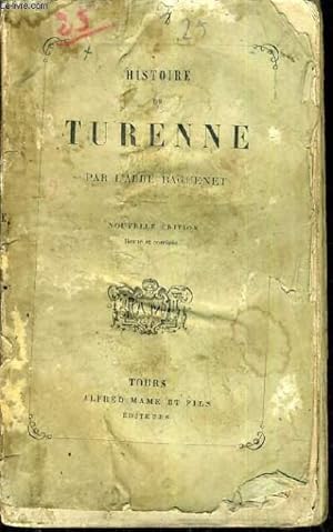 Imagen del vendedor de HISTOIRE DE TURENNE a la venta por Le-Livre