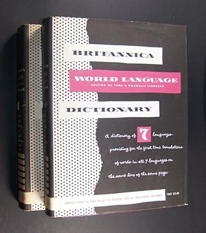 Funk & Wagnalls Standard Dictionary of the English Language. International Edition Combined With ...