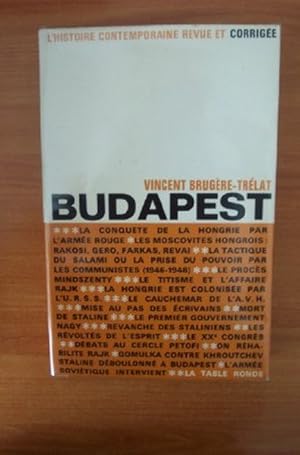 Seller image for BUDAPEST for sale by KEMOLA