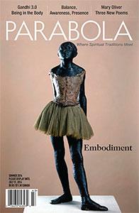 Seller image for EMBODIMENT: PARABOLA, VOL 39, NO 2, SUMMER 2014 for sale by By The Way Books