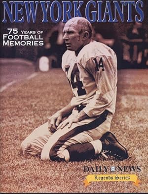 Seller image for New York Giants, 75 Years of Football Memories for sale by Bay Books