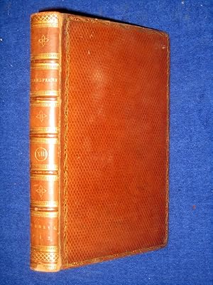 Bild des Verkufers fr The Plays of William Shakspeare in 21 Volumes with Corrections & Illustrations of Various Commentators. + Notes, by Samuel Johnson & George Steevens. Revised by Isaac Reed, Vol XIII, King Henry VI Part I and II. ( First Variorum Edition.) zum Verkauf von Tony Hutchinson