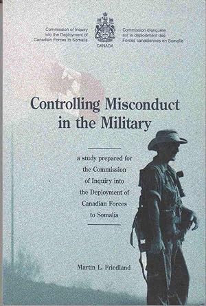 Seller image for Controlling Misconduct in the Military A Socio-Cultural Inquiry for sale by Riverwash Books (IOBA)