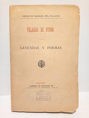 Imagen del vendedor de Veladas de otoo (Leyendas y poemas) a la venta por Librera Miguel Miranda