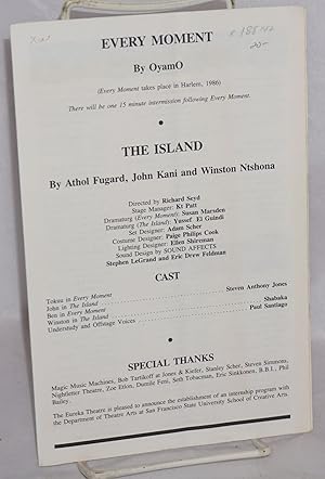 Seller image for Every Moment / The Island for sale by Bolerium Books Inc.
