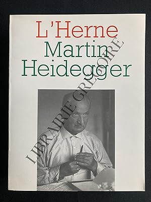 L'HERNE MARTIN HEIDEGGER