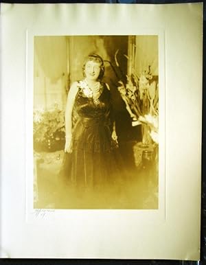 Portrait: of Mrs. Fredrick Herreshoff: sister to Betty Henderson (SIGNED by Blackstone Studios NY...