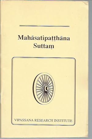 Seller image for Mahasatipatthana Suttam for sale by Bookfeathers, LLC