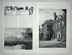 Original Issue of Country Life Magazine Dated November 18th 1905, with a Main Feature on Denham P...