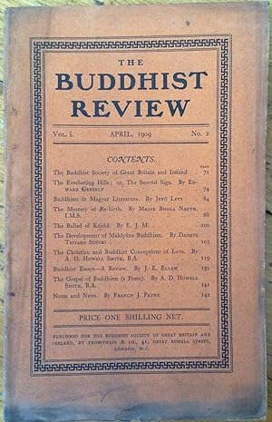 Seller image for The Buddhist Review. Volume 1, Number 2. April 1909 for sale by Arthur Probsthain