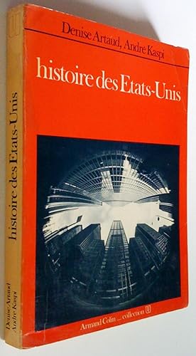 Seller image for Histoire des tats-Unis for sale by Claudine Bouvier