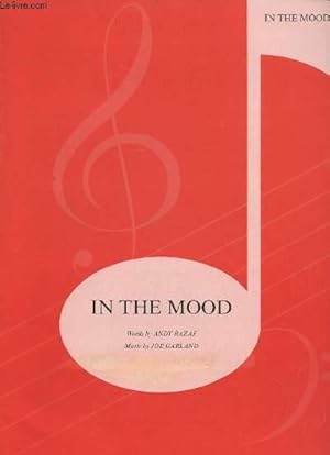 Image du vendeur pour IN THE MOOD - PIANO + CHANT AVEC PAROLES. mis en vente par Le-Livre