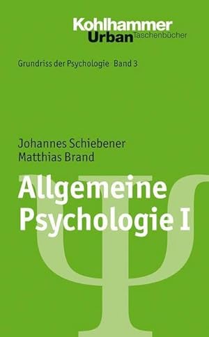 Bild des Verkufers fr Allgemeine Psychologie I zum Verkauf von AHA-BUCH GmbH