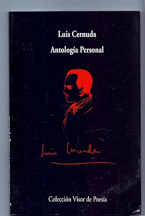 Bild des Verkufers fr ANTOLOGIA PERSONAL (coleccion visor de poesia num 343) zum Verkauf von Libreria 7 Soles