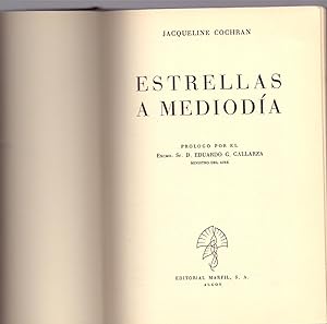 Imagen del vendedor de ESTRELLAS A MEDIODIA (prologo: eduardo g. gallarza) a la venta por Libreria 7 Soles