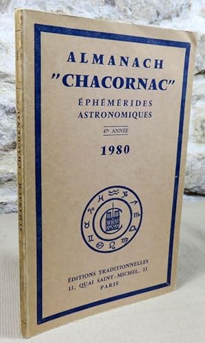Image du vendeur pour Almanach Chacornac phmerides astronomiques 1980. mis en vente par Latulu