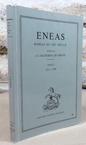 Imagen del vendedor de Enas roman du XII sicle, Tome 1 : Vers 1-5998 a la venta por Latulu