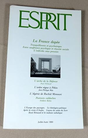 Image du vendeur pour Revue esprit : La France dope. mis en vente par Latulu