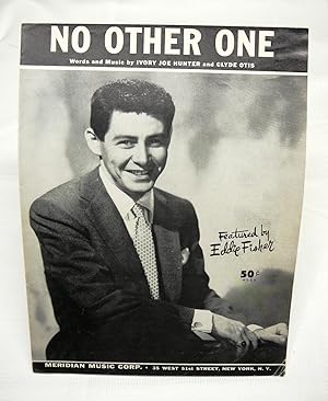 Seller image for NO OTHER ONE: Large Cover Photo of Eddie Fisher for sale by Prestonshire Books, IOBA