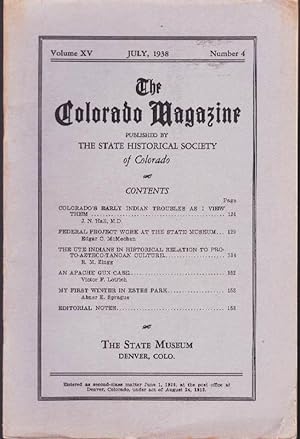 Seller image for The Colorado Magazine, Vol. XV, No. 4; July, 1938 for sale by Clausen Books, RMABA