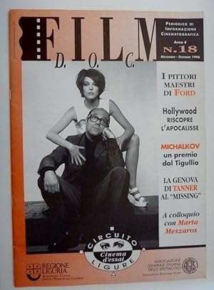 "FILM D.O.C. Periodico di Informazione Cinematografica Anno 4 n.° 13 Novembre / Dicembre 1996"