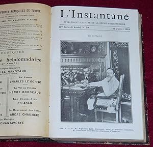 Seller image for LA REVUE HEBDOMADAIRE et son supplment illustr "L'Instantan" - Tome VII for sale by LE BOUQUINISTE