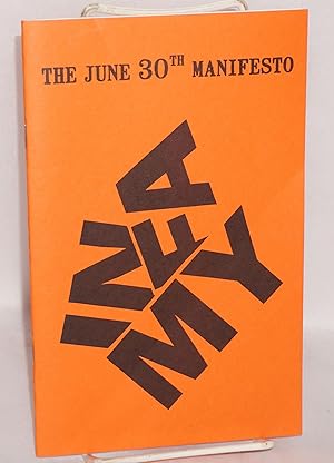 The June 30th manifesto