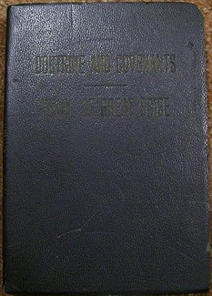 The Doctrine and Covenants of the Church of Jesus Christ of Latter-day Saints