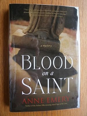Seller image for Blood on a Saint for sale by Scene of the Crime, ABAC, IOBA