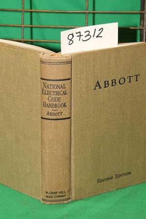 Image du vendeur pour National Electrical Code Handbook Based on the 1933 Edition of the National Electrical Code mis en vente par Princeton Antiques Bookshop