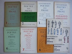 Image du vendeur pour CONTEMPORARY POETRY AND PROSE mis en vente par Le Grand Verre