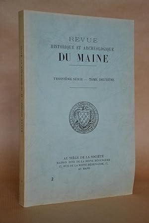Seller image for Revue Historique et Archologique Du Maine, 3me srie, Tome 2, 1982 [archeologique] for sale by Librairie Raimbeau