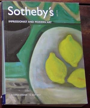 Sotheby's Impressionist and Modern Art July 2007