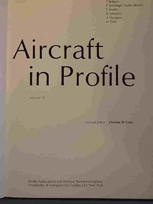 Image du vendeur pour Aircraft in Profile - Volume 14 mis en vente par A.O'Neill