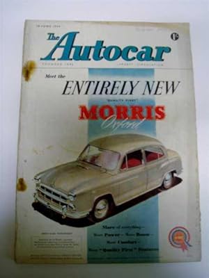 Autocar June 18, 1954 Ford V8, Le Mans Full Illustrated Report, Dulton Park Racing, Silverstone R...