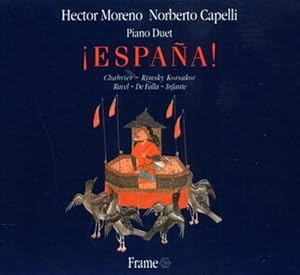 Immagine del venditore per Espana! Contiene:Emmanuel Chabrier, Espana. Nicolay Rimsky Korsakov, Capriccio Espagnol. Maurice Ravel, Rapsodie espagnole. Manuel De Falla, Deux Danses espagnoles. Manuel Infante, Danses andalouses for 2 pianos. venduto da FIRENZELIBRI SRL