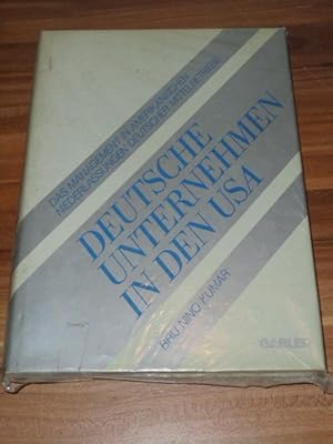 Deutsche Unternehmen in den USA : d. Management in amerikan. Niederlassungen dt. Mittelbetriebe B...